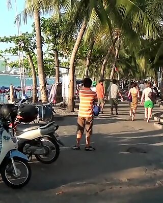Pláž děvky v thajsku pattaya