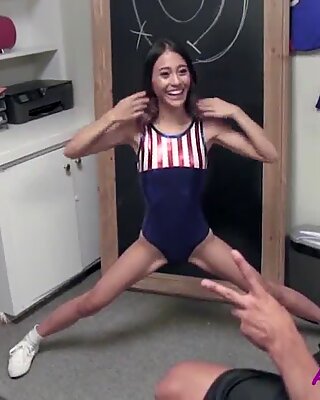 Asian teen has to fuck her coach to persue her dream
