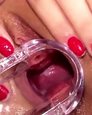 Spicy czech chick gapes her pink twat to the special  - Pink Pussy
